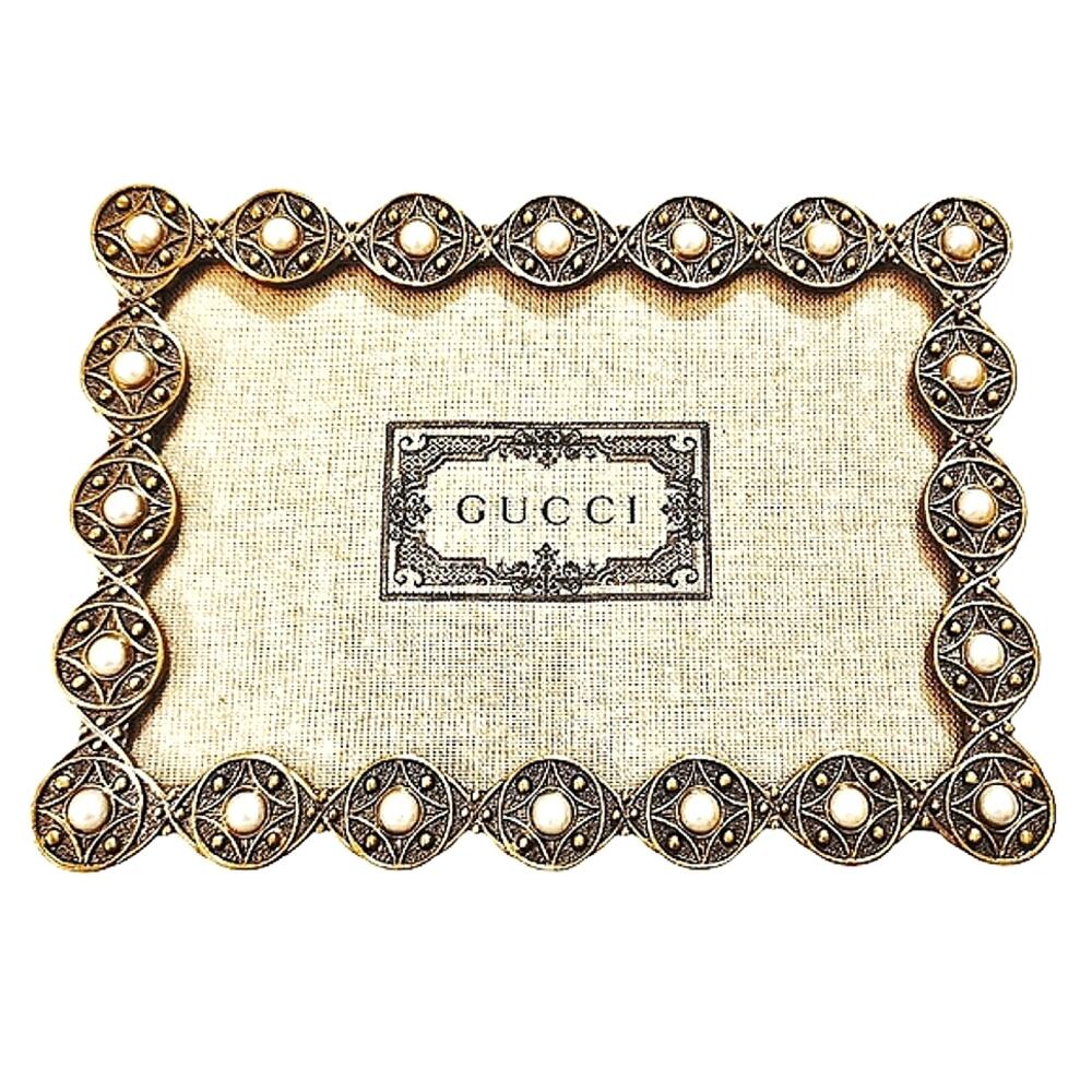 Gucci Vintage Dust Cover Jewelry / Vanity Tray